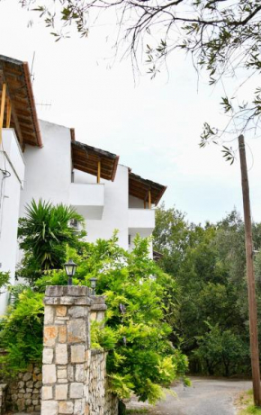 Corfu Room apartments, in a very piecefull and full of trees area